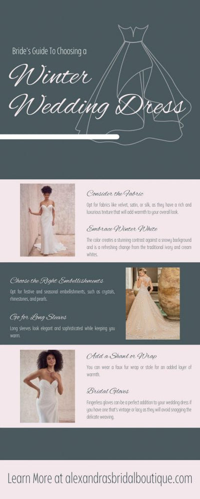 Bride's Guide To Choosing a Winter Wedding Dress