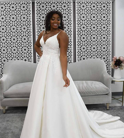 The Best Plus-Size Wedding Dress Designs