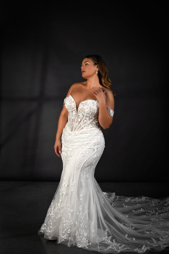 Mermaid Style Bridal Plus Size