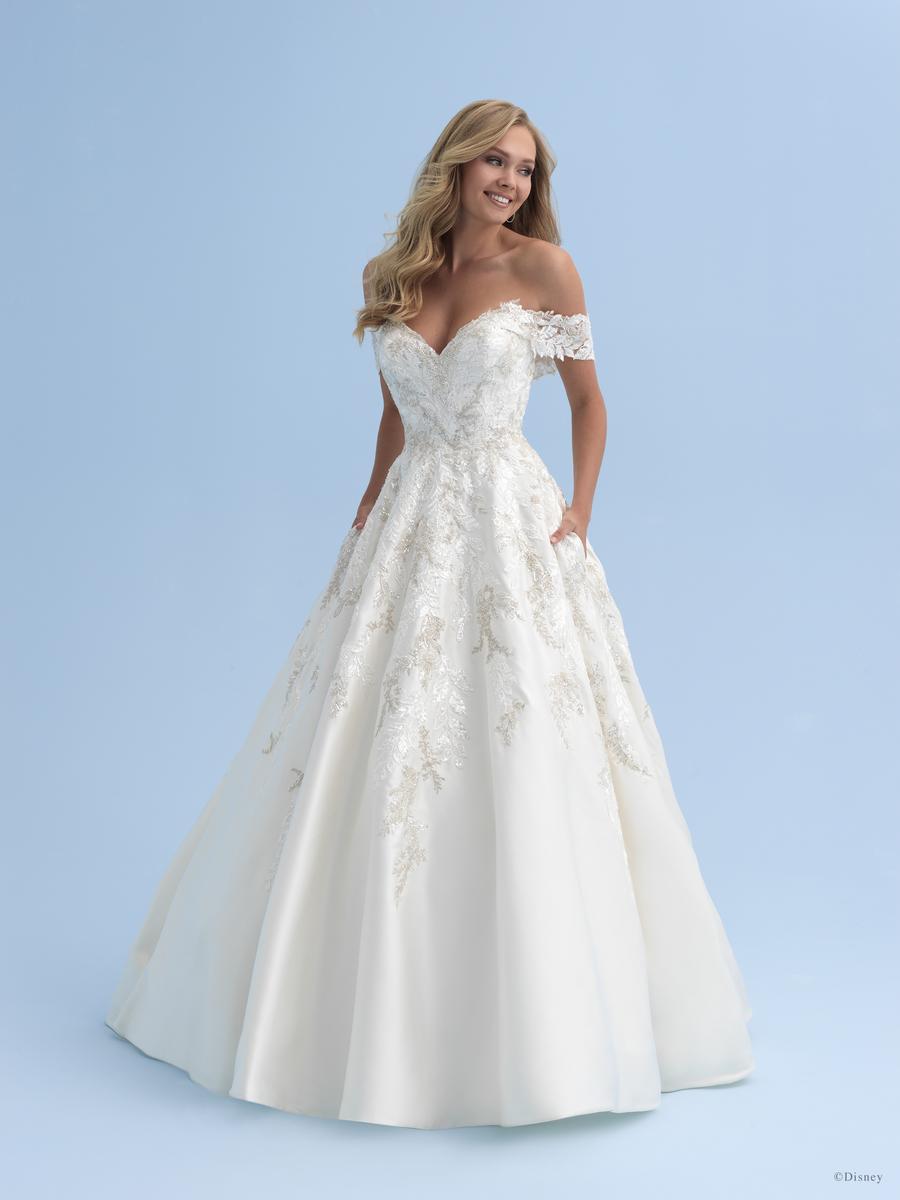 Disney Fairy Tale Weddings Style Number D323 - 3