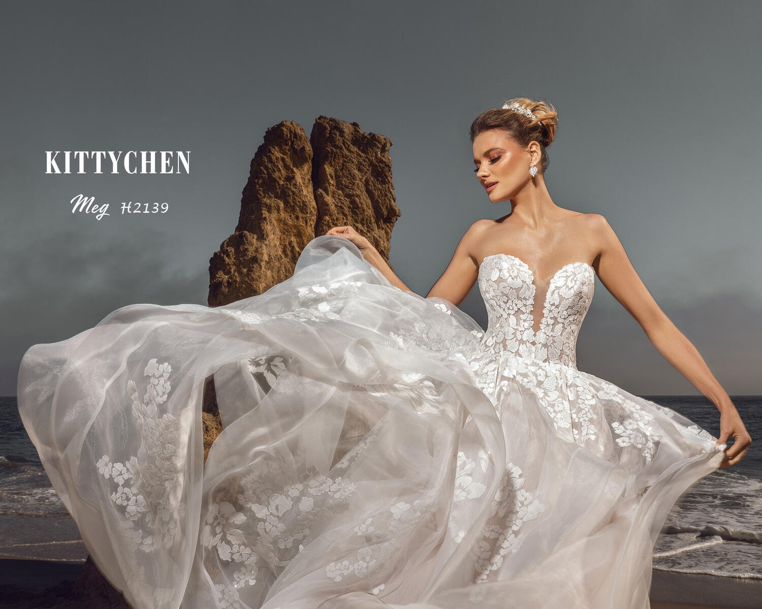 Kitty Chen Couture Bridal Style Number H2139 - 6