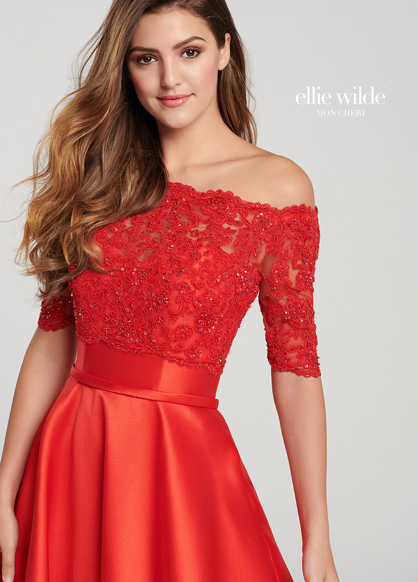 Ellie Wilde Style Number EW119092-No Bolero - 7