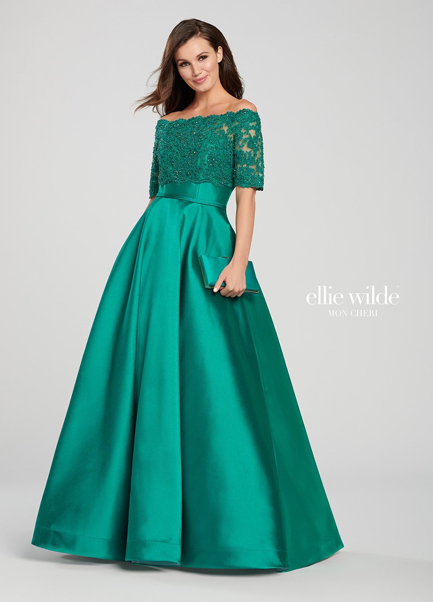 Ellie Wilde Style Number EW119092-No Bolero - 4