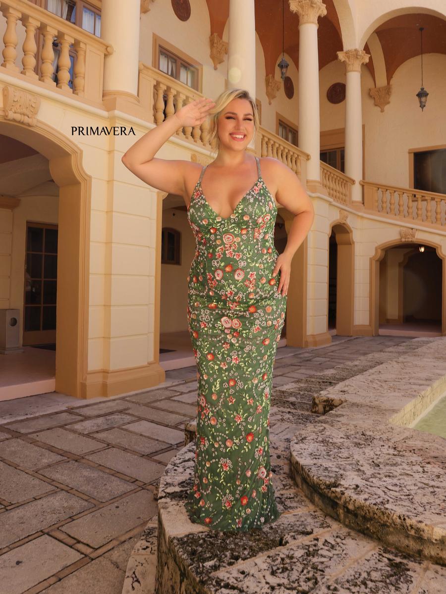Primavera Curvy Plus Sizes Style Number 14041 - 10