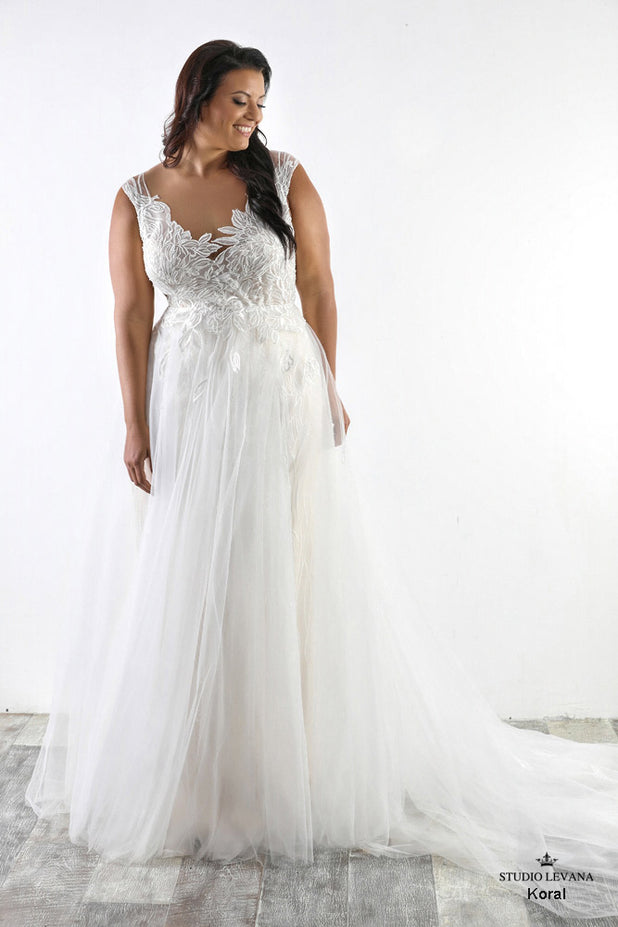 Curvy Enchanting Style Number Koral_Skirt - 1