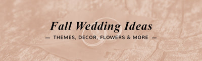 Fall Wedding Ideas: Themes, Decor, Flowers and More
