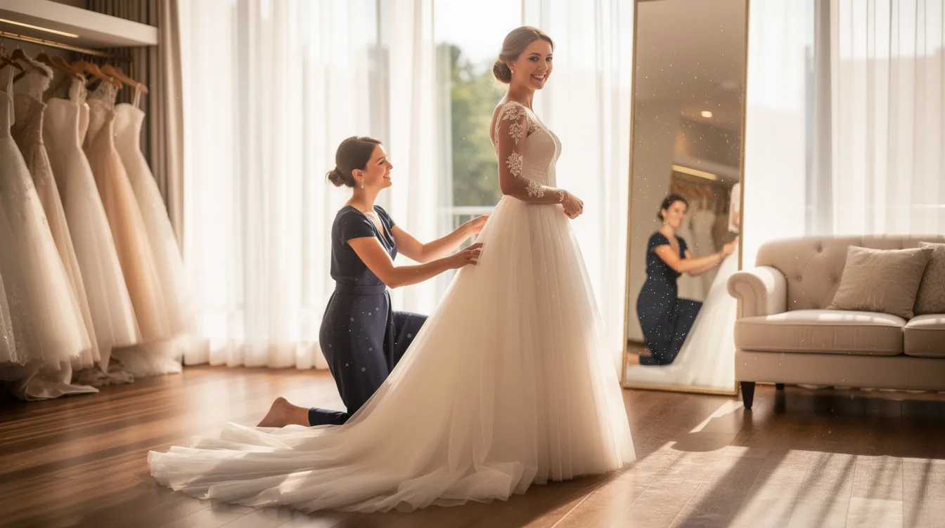 The Best Times & Day To Book Wedding Dresses Appointment