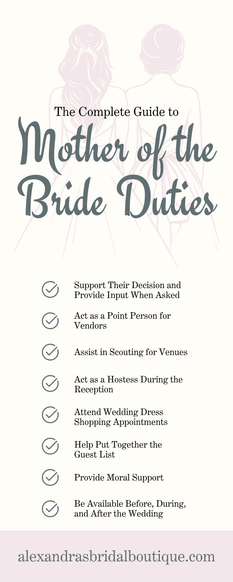 The Complete Guide to Mother of the Bride Duties