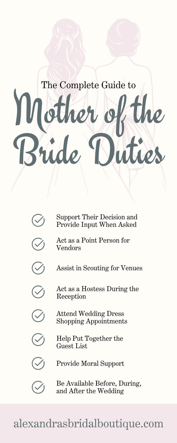 The Complete Guide to Mother of the Bride Duties