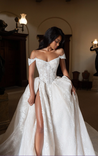 Blanche Style Number Rosalie with Straps - 2