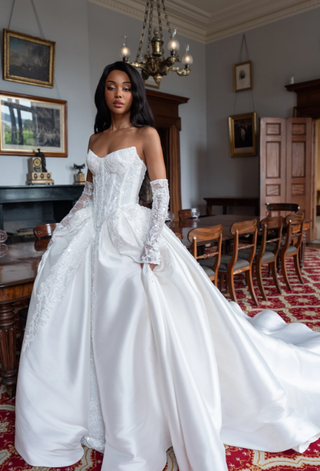 Blanche Style Number Cosette with Sleeves - 4