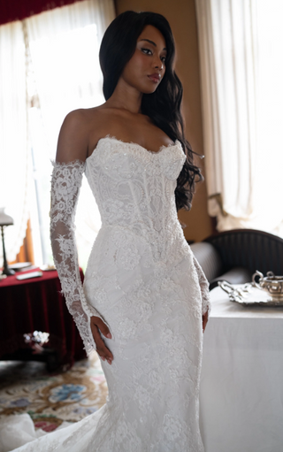Blanche Style Number Margaux with Sleeves - 6