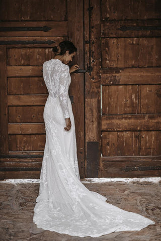 abella maxi dress V-Neck Long Dress