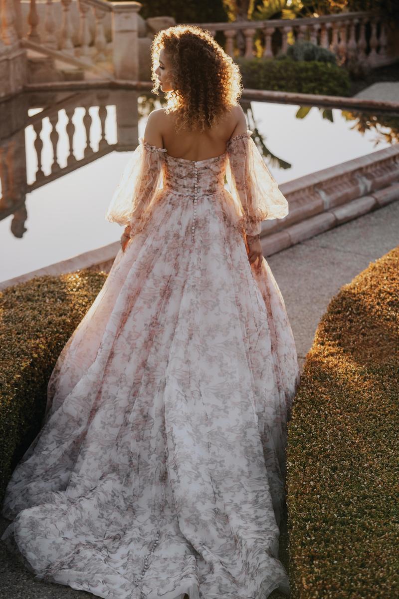 allure off the shoulder wedding dress F348