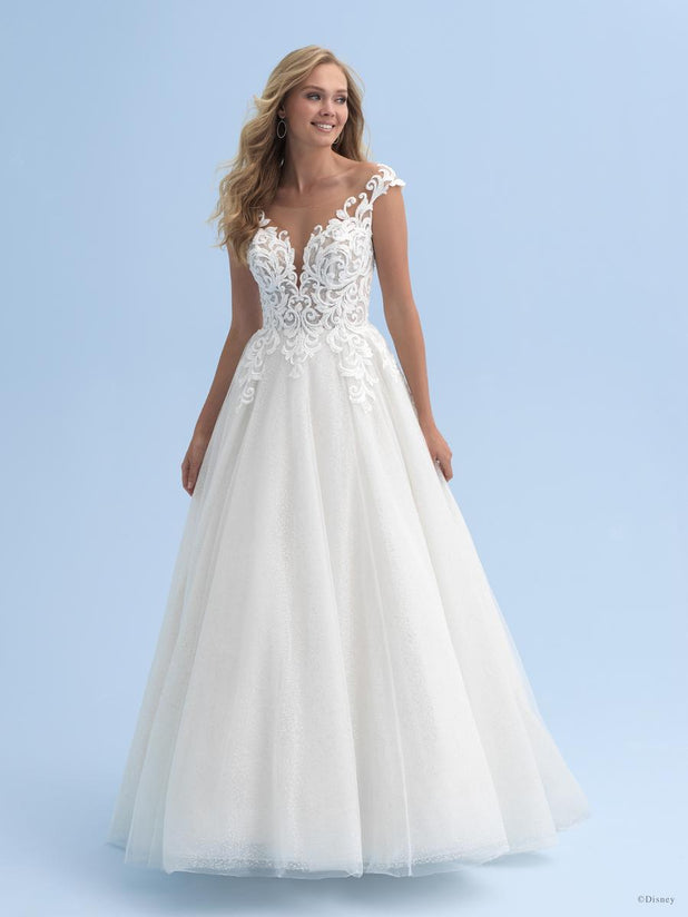 Disney Fairy Tale Weddings Style Number D313 - 1