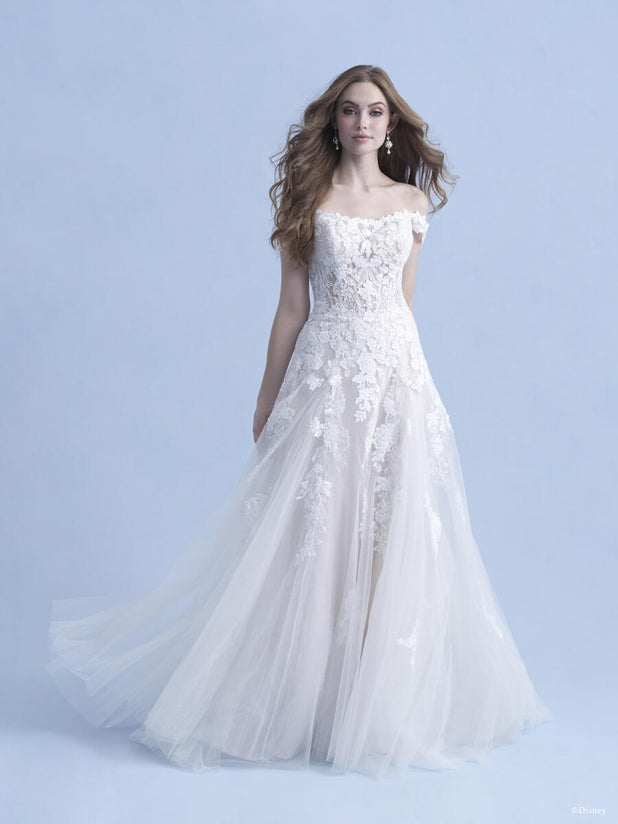 Disney Fairy Tale Weddings Style Number D281L - 1