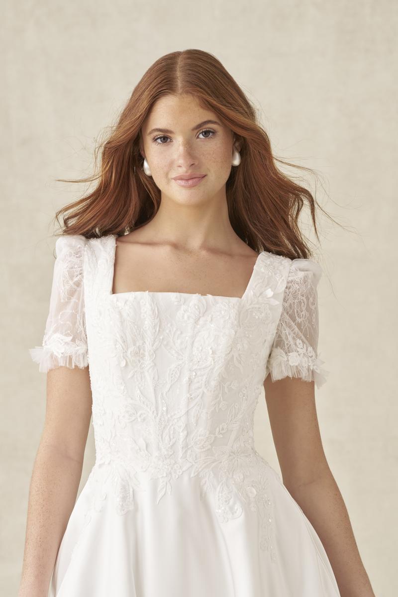 Allure Bridals Modest Dress M786NC Alexandra's Boutique Allure Bridals Modest Dress M786NC Alexandra's Boutique