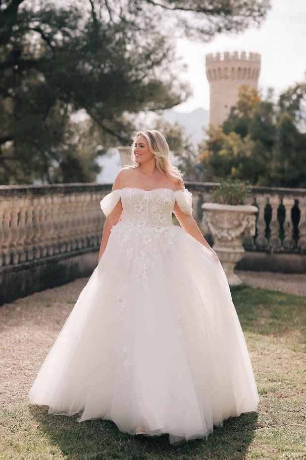 Disney Fairy Tale Weddings Style Number D436 - 1