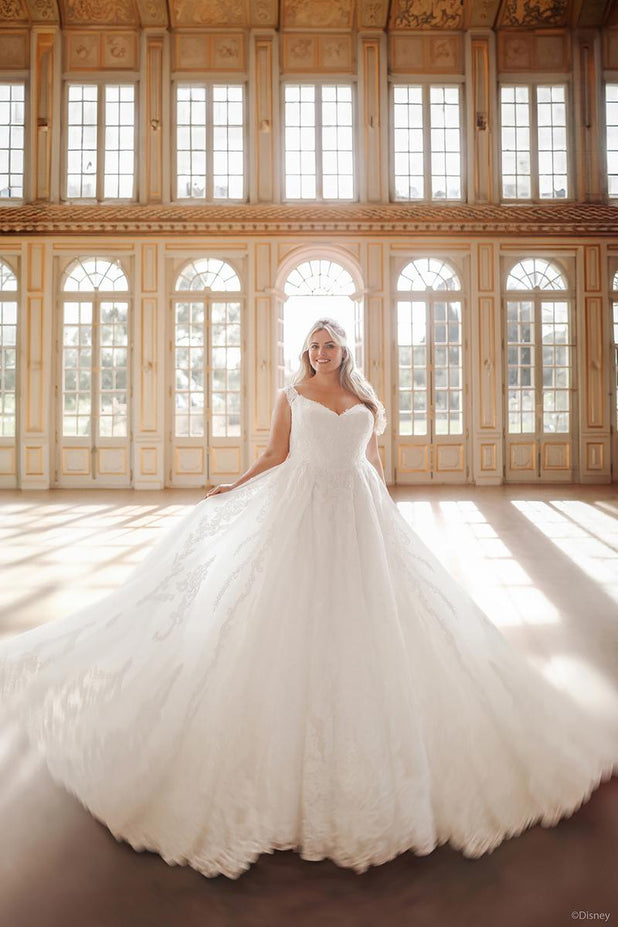 Disney Fairy Tale Weddings Style Number D443 - 1