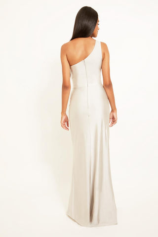 bari jay one shoulder bridesmaid dress Bari Jay Bridesmaid Dress 2403 Evergreen