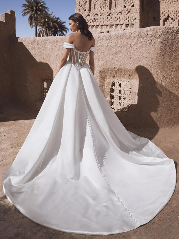 Blue Bridal Style Number Temina-S - 2