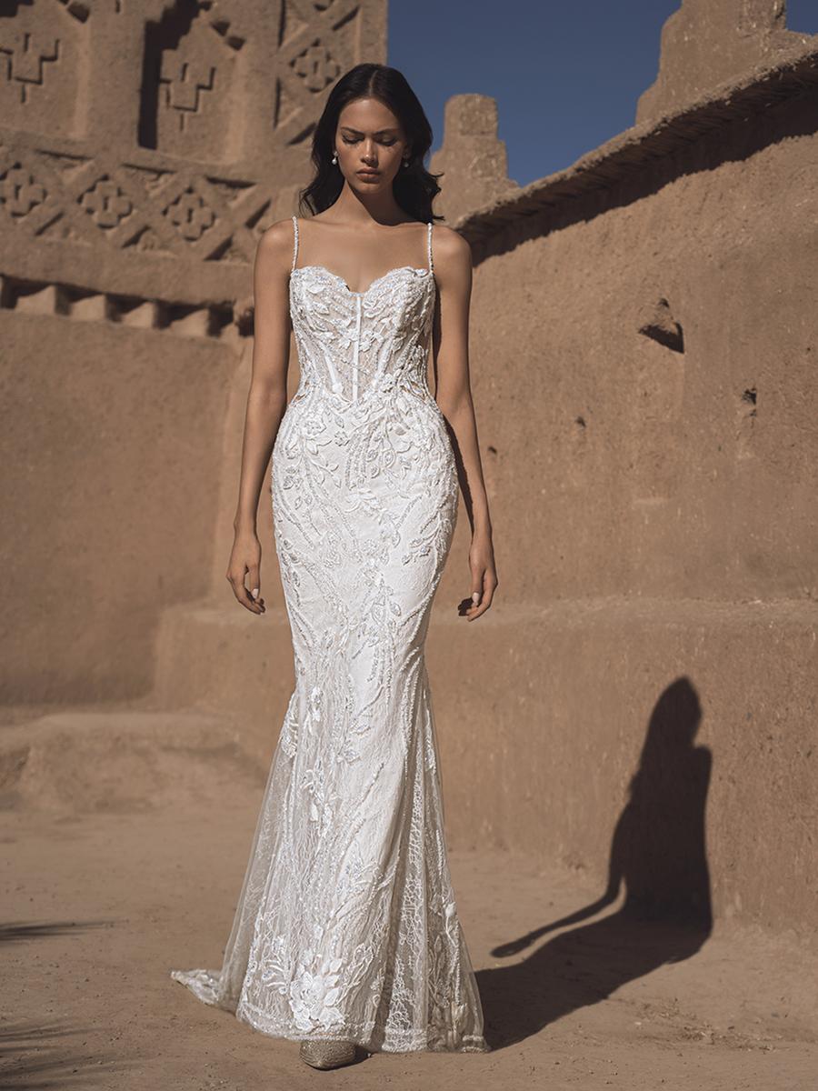 Blue Bridal Style Number Thao - 5