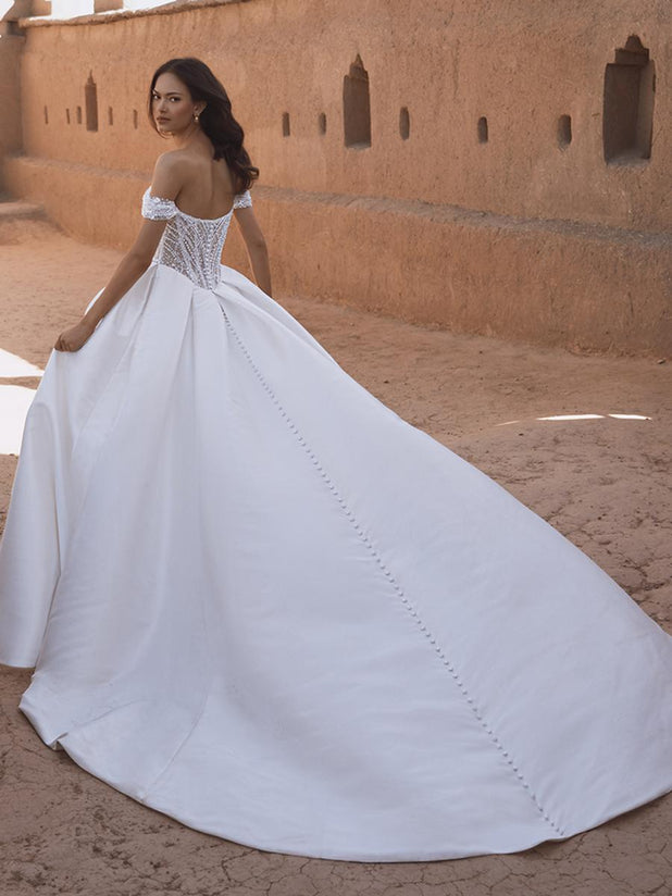 Blue Bridal Style Number Theodora-M - 2