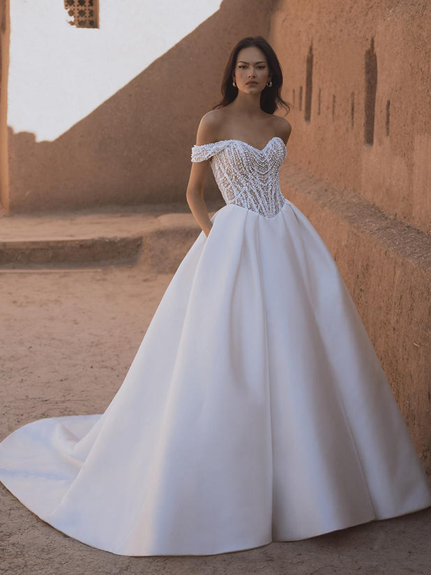 Blue Bridal Style Number Theodora-S - 1