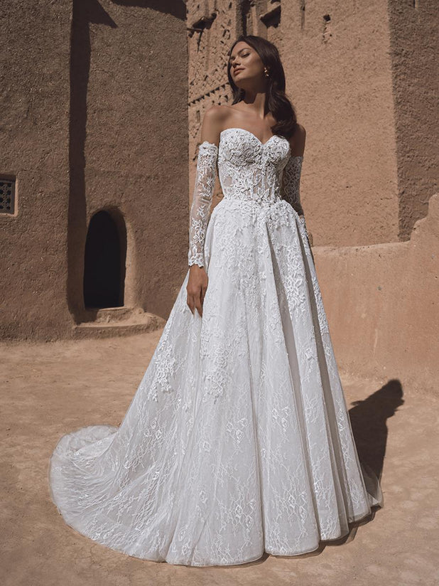 Blue Bridal Style Number Tia - 1