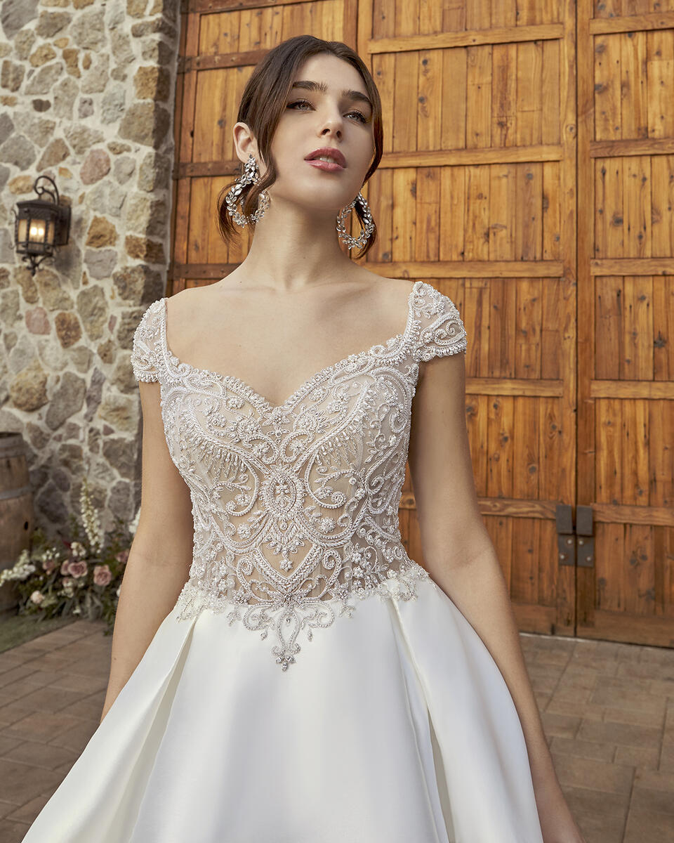 Casablanca Bridals Style Number 2416-1 - 5