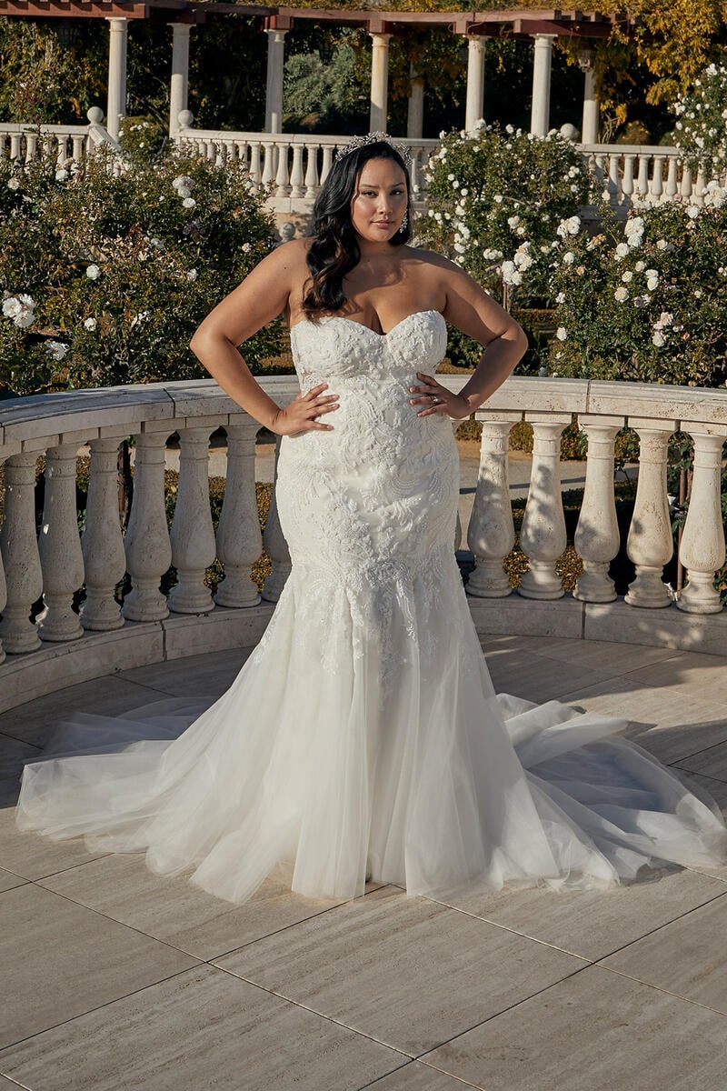Casablanca Bridals Style Number 2454 - 3