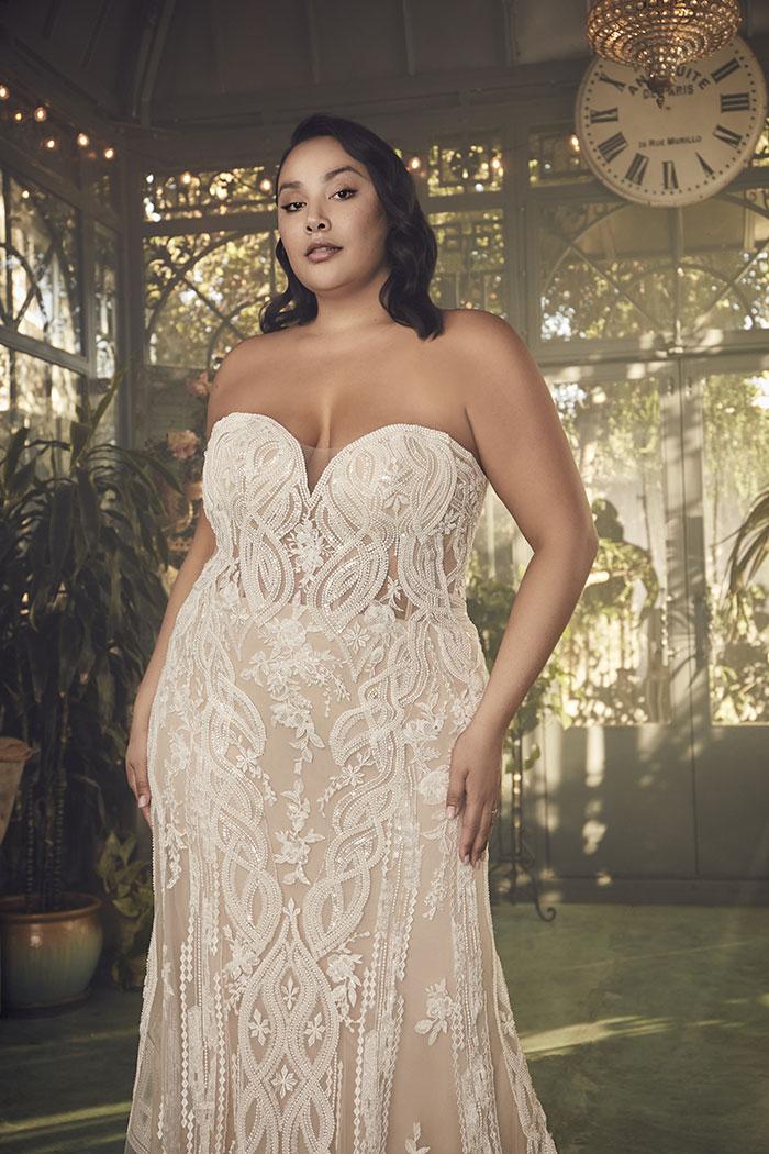 Casablanca Bridals Style Number 2490 - 7