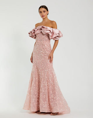 beach wedding guest dresses 2020 Tulle strapless beaded dress – Saiid Kobeisy Online main image 1