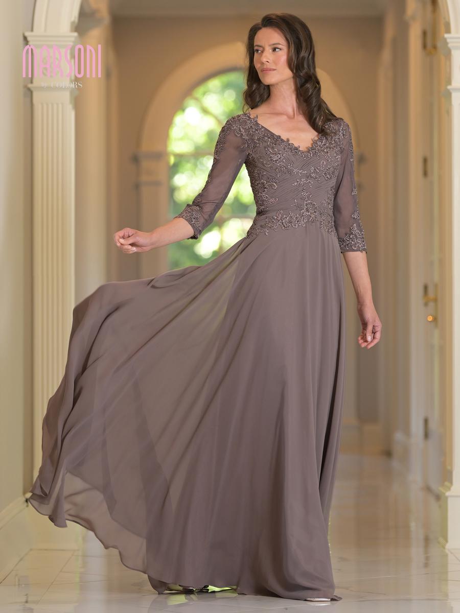 Marsoni by Colors Dress M237 Wine / 6 Marsoni by Colors Dress M237 Wine / 6
