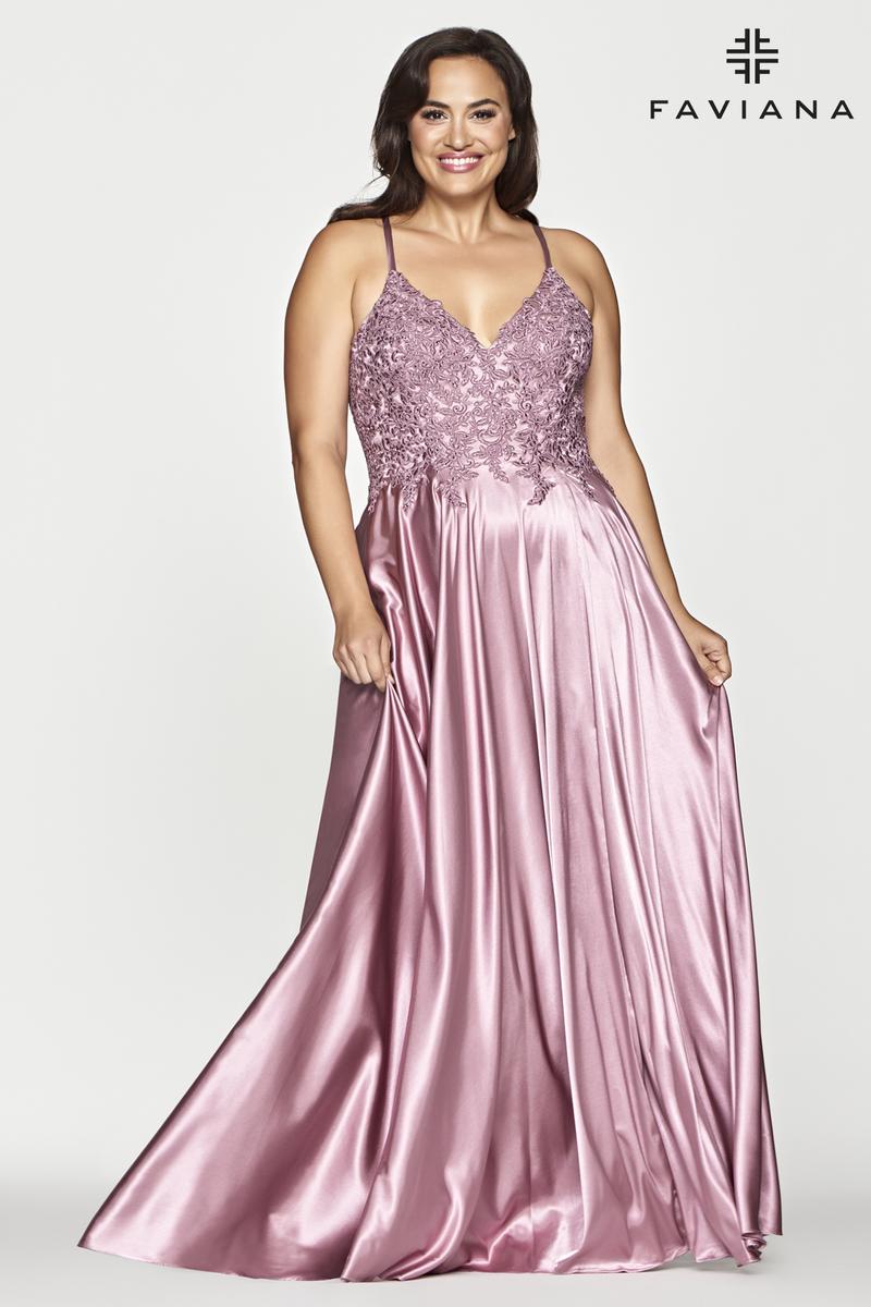 Faviana Plus Sizes Style Number 9498 - 5