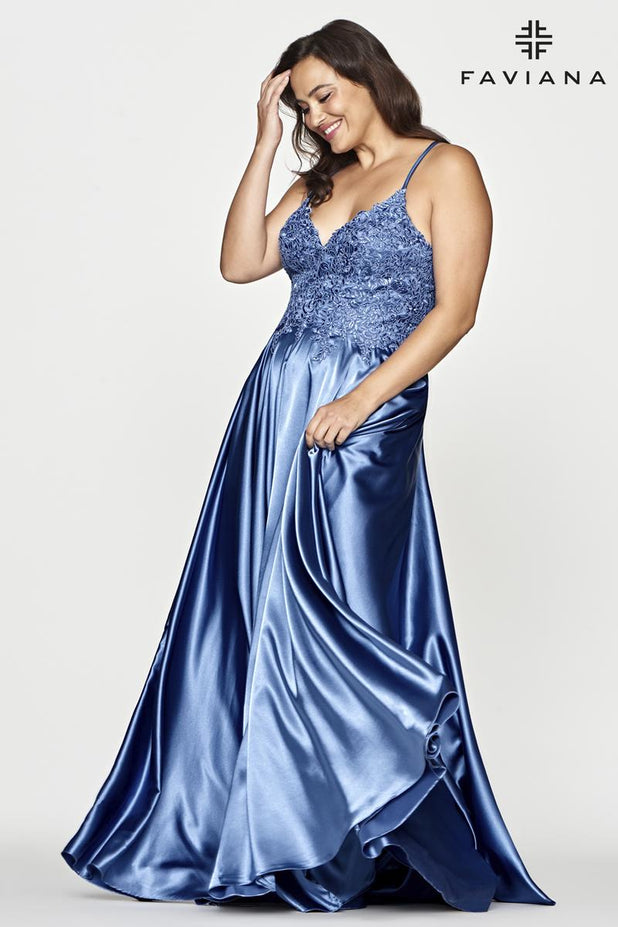 Faviana Plus Sizes Style Number 9498 - 1