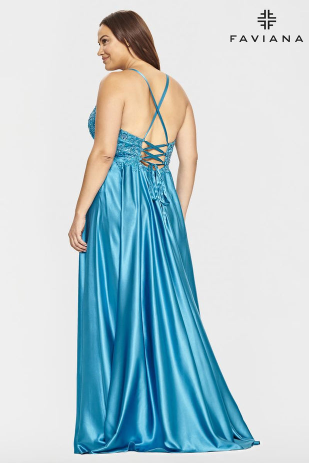 Faviana Plus Sizes Style Number 9533 - 2