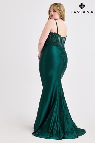 Faviana Plus Sizes Style Number 9600 - 2