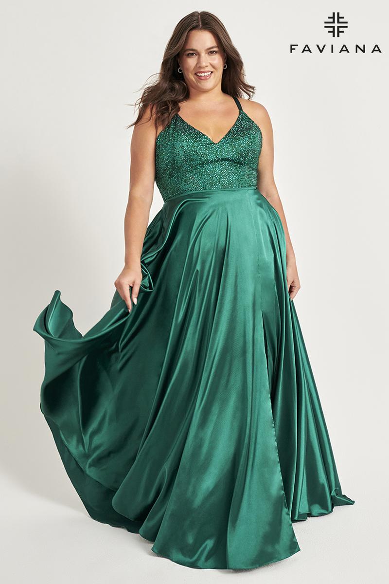 Faviana Plus Sizes Style Number 9524 - 4