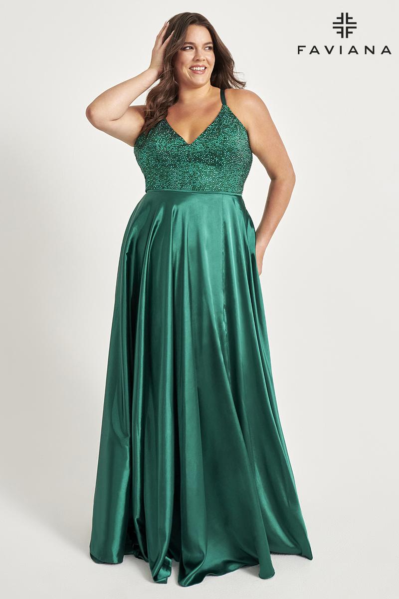 Faviana Plus Sizes Style Number 9524 - 7