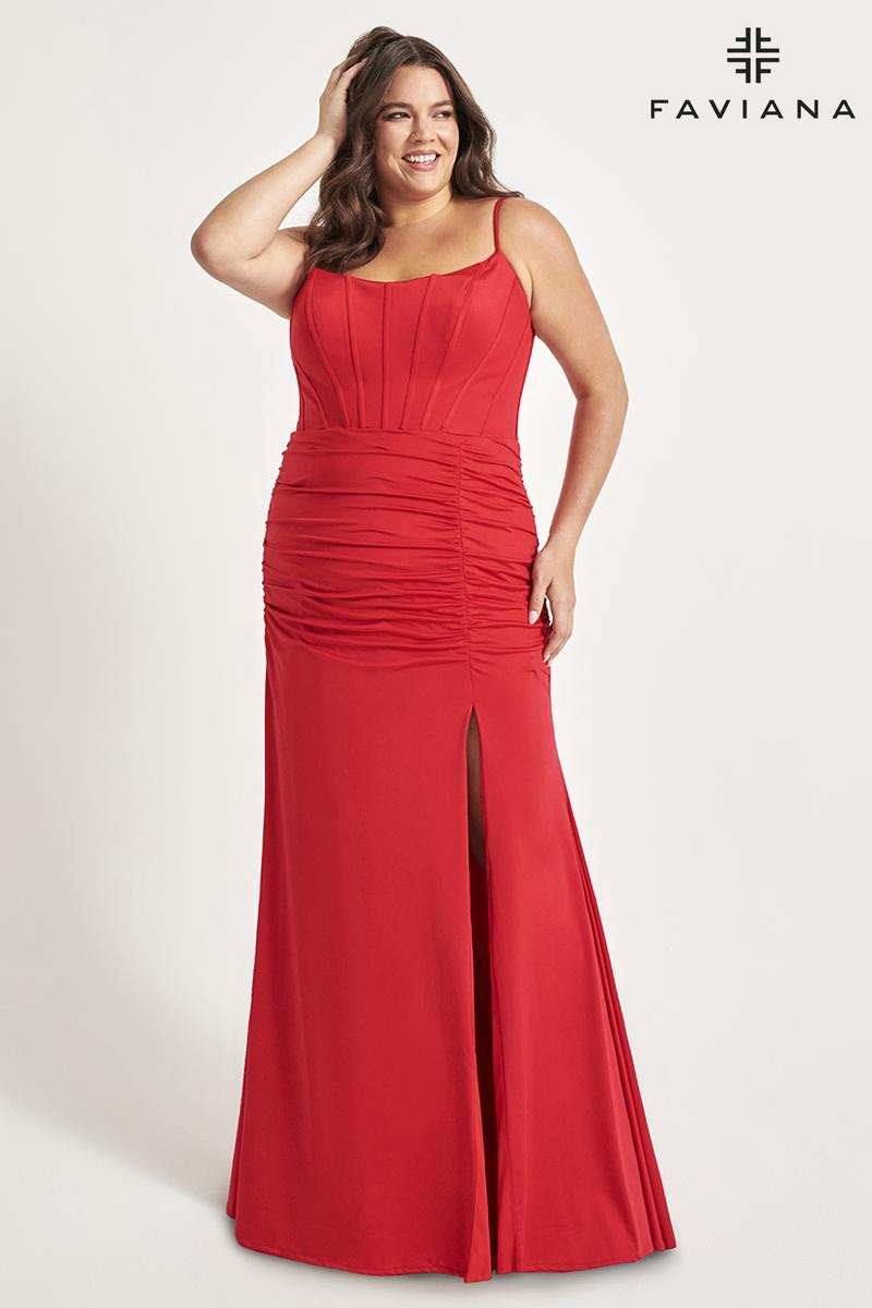 Faviana Plus Sizes Style Number 9544 - 4