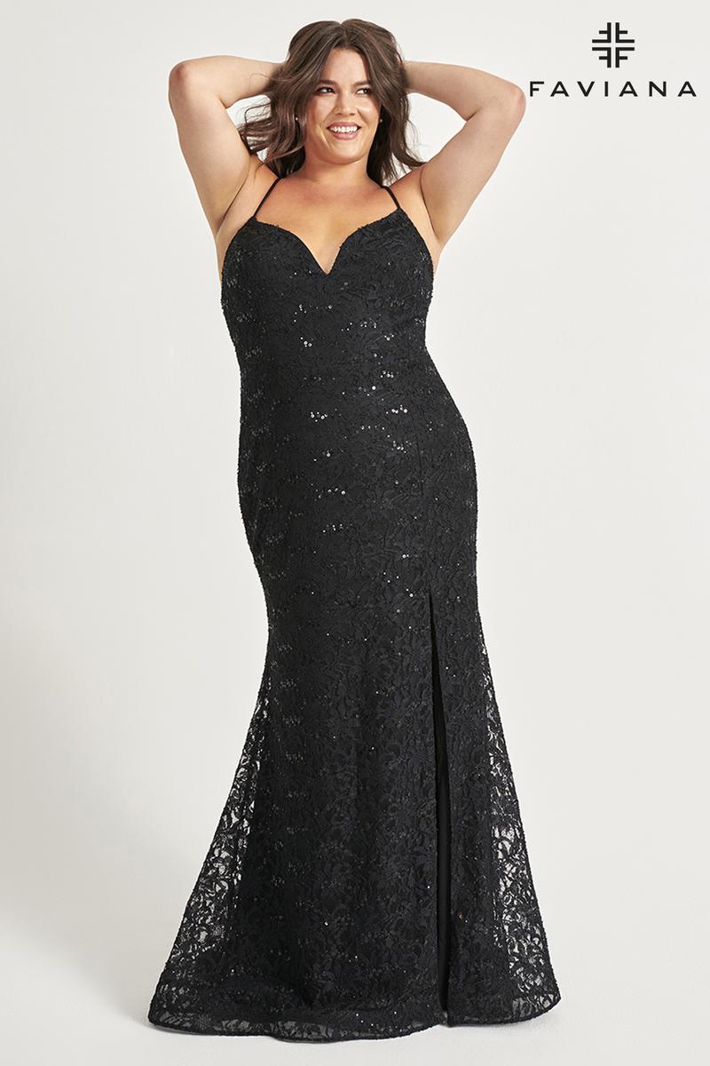 Faviana Plus Sizes Style Number 9546 - 3