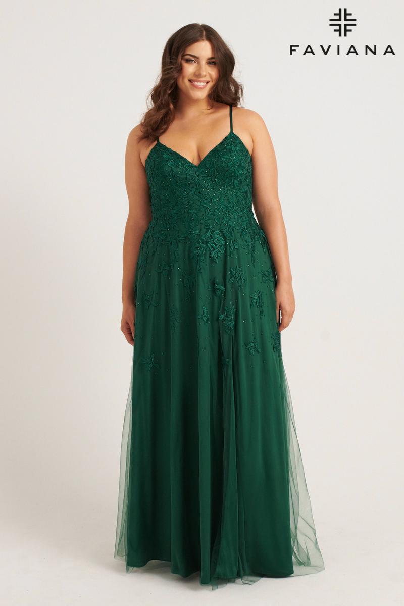 Faviana Plus Sizes Style Number 9552 - 3