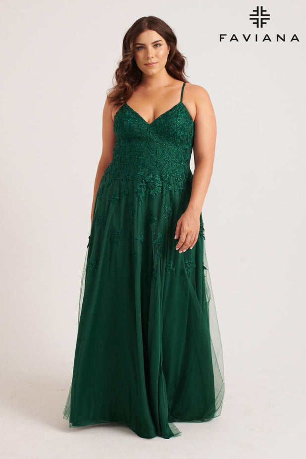 Faviana Plus Sizes Style Number 9552 - 1
