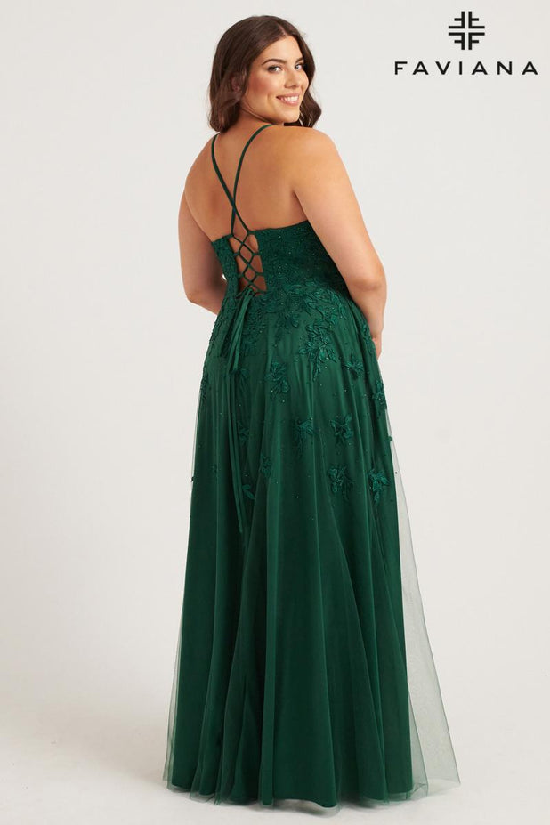 Faviana Plus Sizes Style Number 9552 - 2