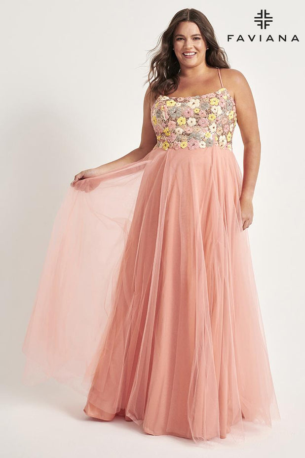 Faviana Plus Sizes Style Number 9557 - 1