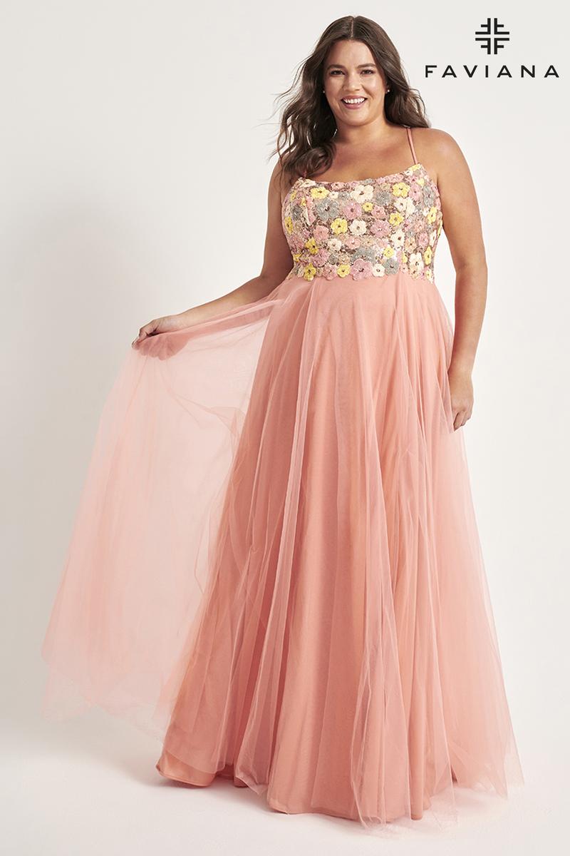 Faviana Plus Sizes Style Number 9557 - 1