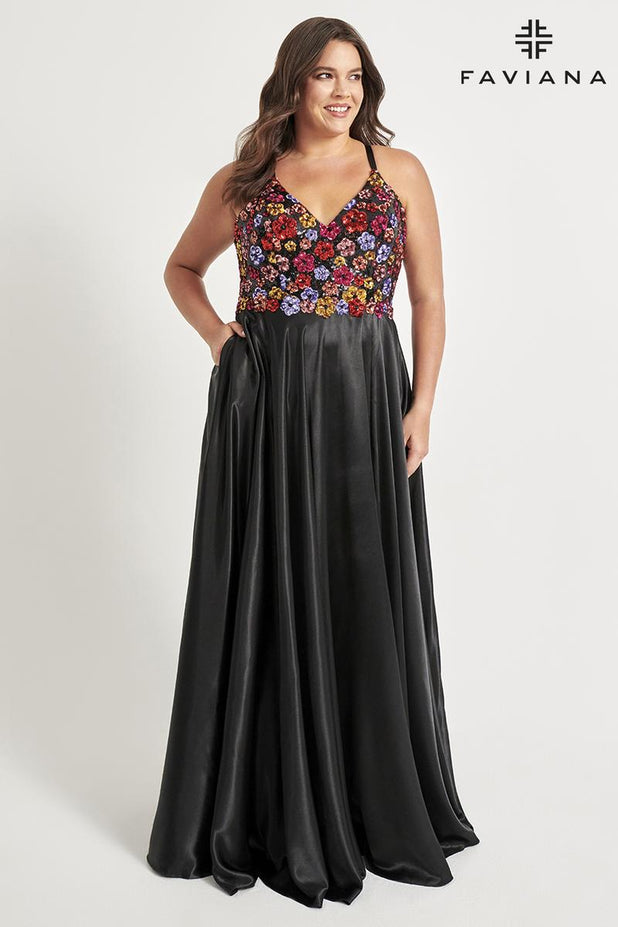 Faviana Plus Sizes Style Number 9558 - 1