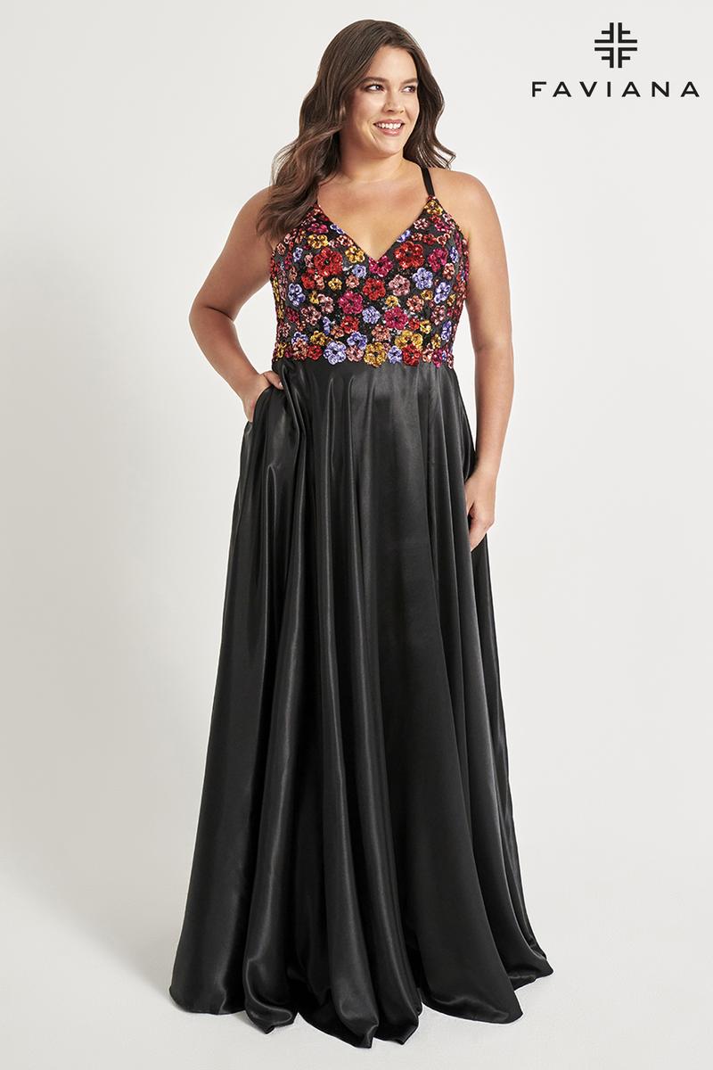Faviana Plus Sizes Style Number 9558 - 1