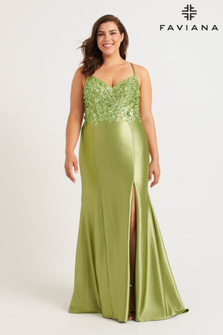 Faviana Plus Sizes Style Number 9563 - 3